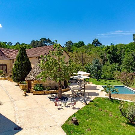 Aux Bories De Marquay, Chambres D'Hotes B&B Avec Piscine Et Spa Pres De Sarlat Bagian luar foto