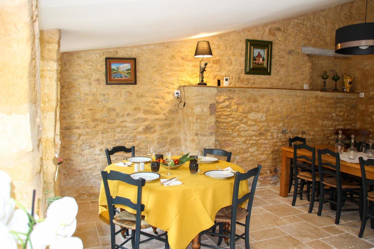 Aux Bories De Marquay, Chambres D'Hotes B&B Avec Piscine Et Spa Pres De Sarlat Bagian luar foto