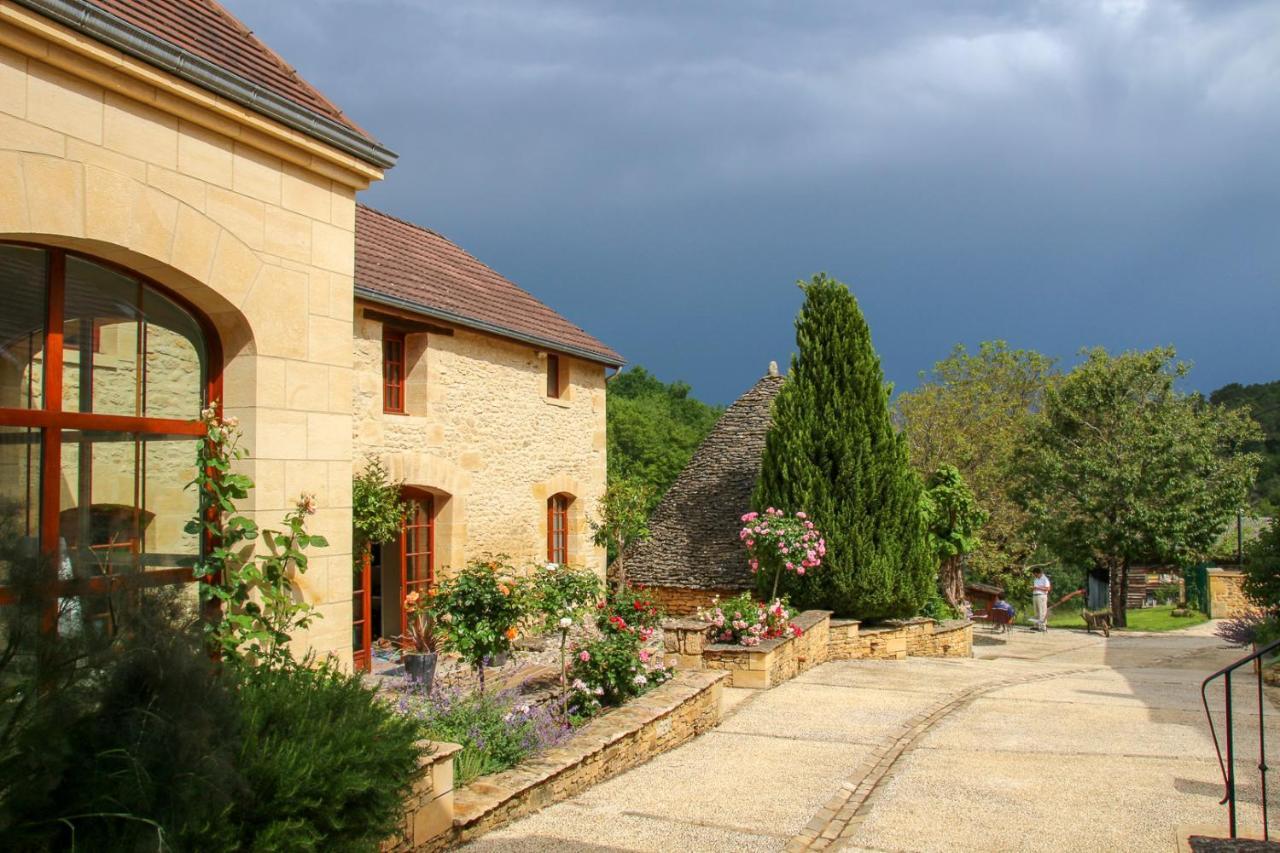 Aux Bories De Marquay, Chambres D'Hotes B&B Avec Piscine Et Spa Pres De Sarlat Bagian luar foto