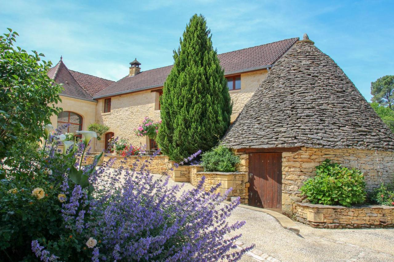Aux Bories De Marquay, Chambres D'Hotes B&B Avec Piscine Et Spa Pres De Sarlat Bagian luar foto