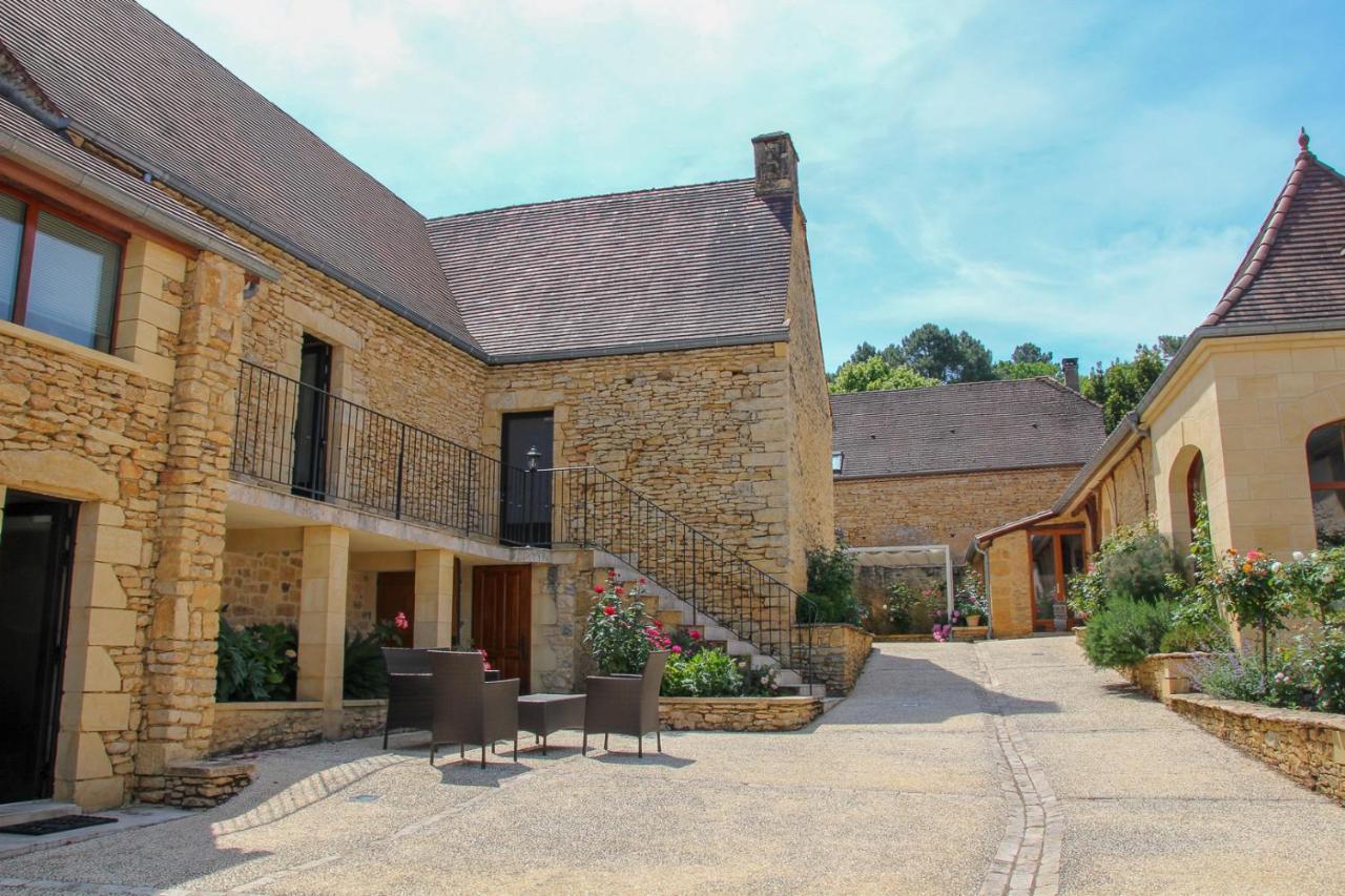 Aux Bories De Marquay, Chambres D'Hotes B&B Avec Piscine Et Spa Pres De Sarlat Bagian luar foto